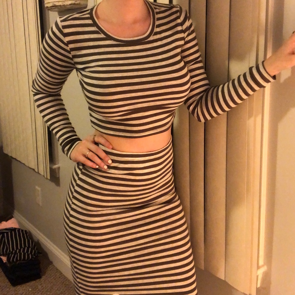 2 piece skirt set